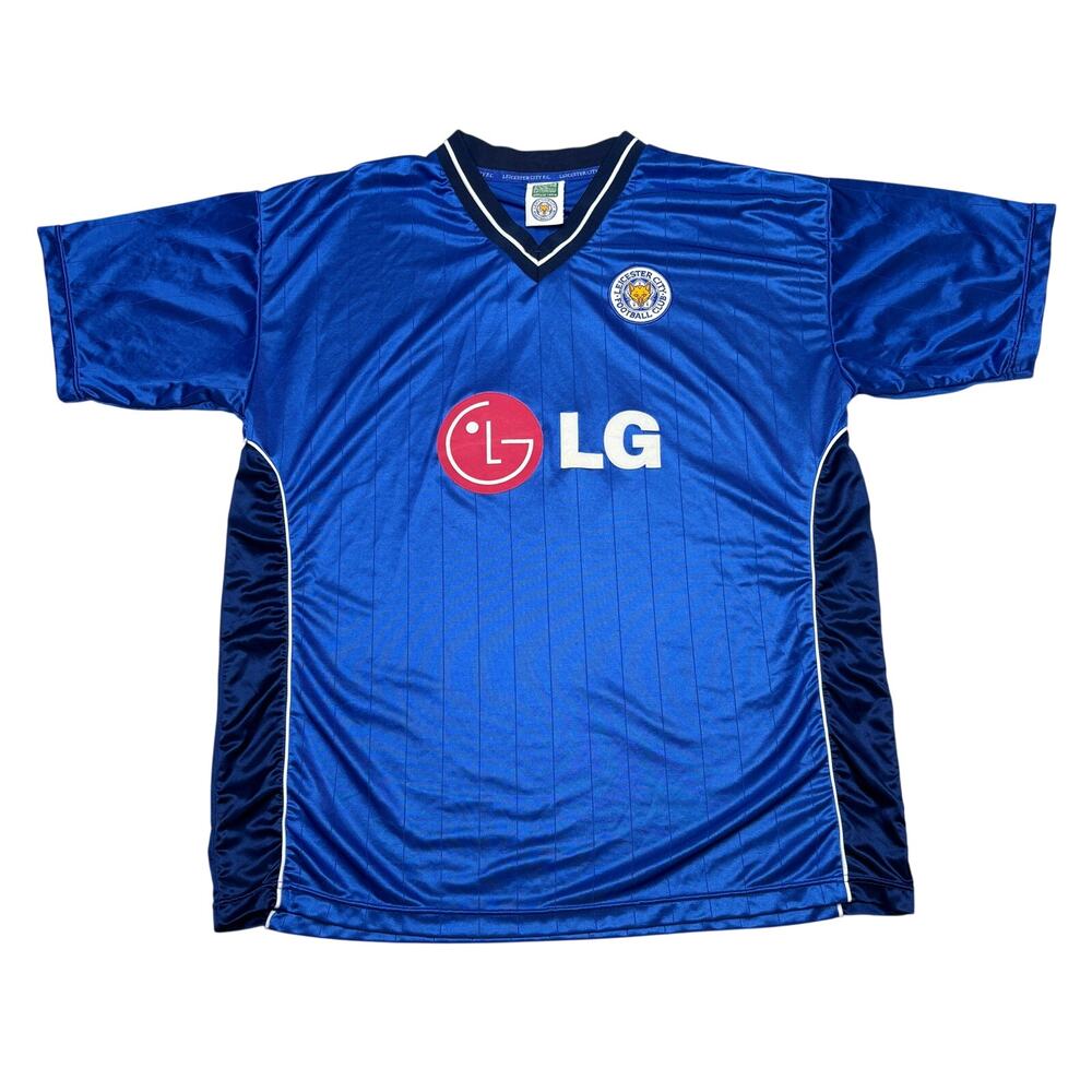Leicester City F.C. Muzzy Izzet 6 2002 Retro Jersey 2XL Score Draw Futbol Soccer